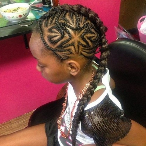 Beautiful Cornrow Hairstyle