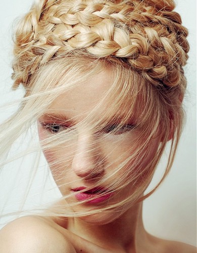 Blonde Braids Hairstyle