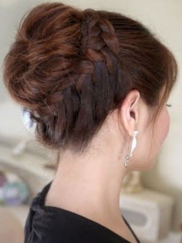 Braid Bun Hairstyle