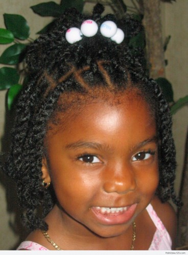 Braids Hairstyle For Black Kids