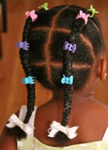 Braids With Beads Hairstyle