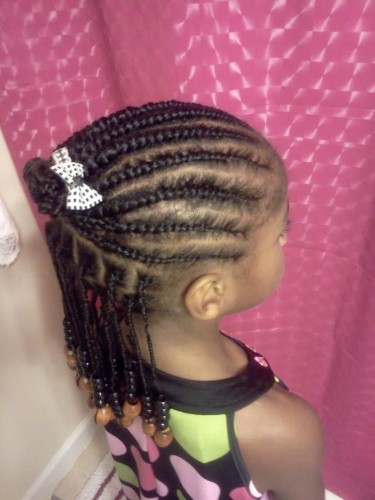 Cornrow Black Kid Hairstyle