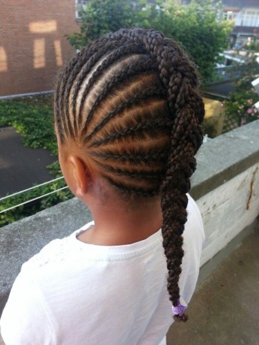 Cornrow Braids Hairstyle