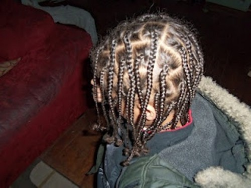 Cornrow Hairstyle For Babies