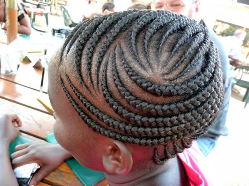 Cornrow Hairstyle For Black Kids