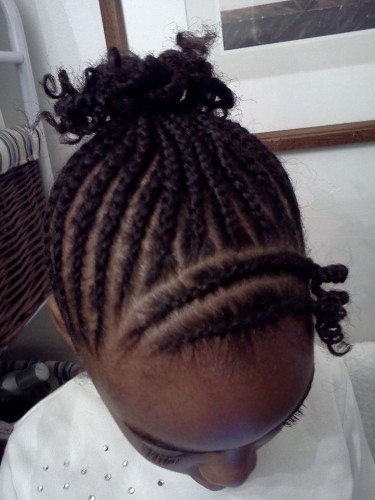 Cornrow Kids Hairstyle