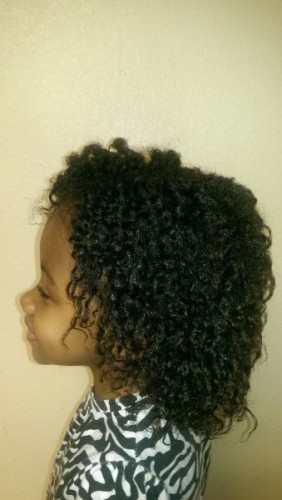 Curly Black Hairstyle