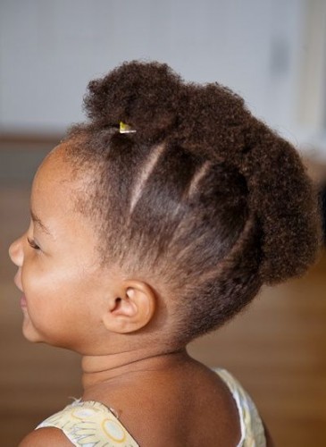 Cute Afro Hairstyle