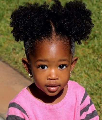 Cute Afro Hairstyle