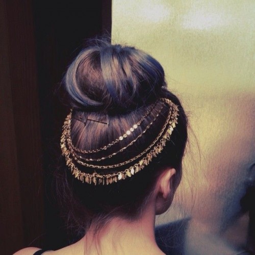 Girlish Bun Hairstyle