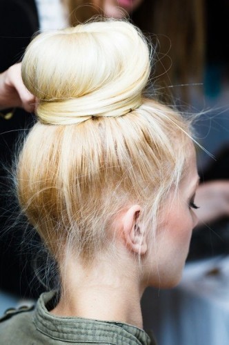 High Bun Hairstyle