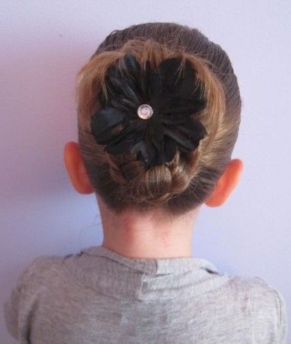 Kids Bun Hairstyle