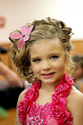 Nice Pageant Updo Hairstyle