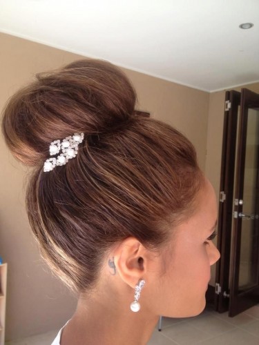 Simple Bun Hairstyle