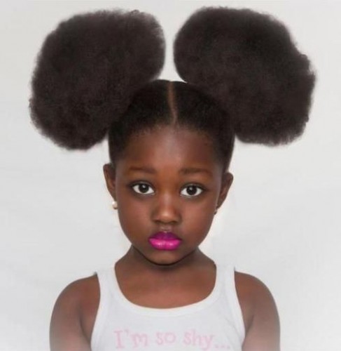 Simple Hairstyle For Black Kids