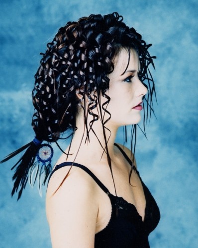 Black Curly Hairstyle