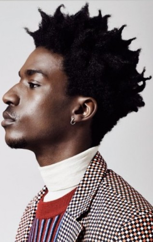 Black Men Afro Hairstyle