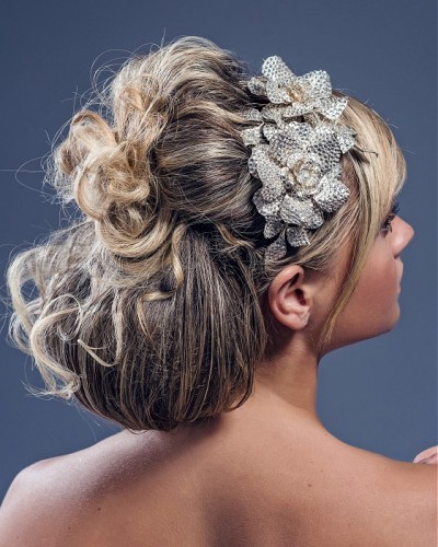 Blonde Bridal Hairstyle