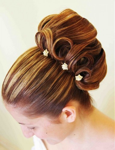 Blonde Wedding Hairstyle