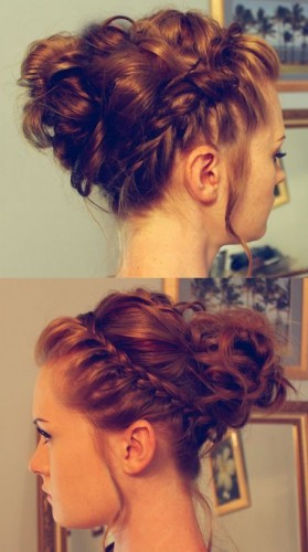 Braid Updo Hairstyle