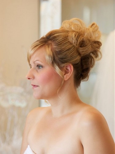 Brown Updo Hairstyle