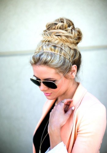 Frizzy Hair Updo
