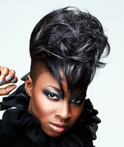 Funky Black Hairstyle