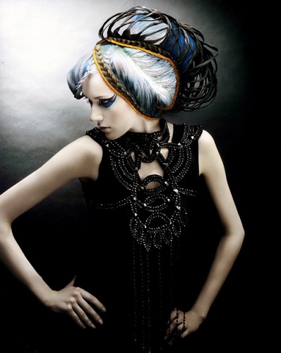 Gothic Crazy Hairstyle