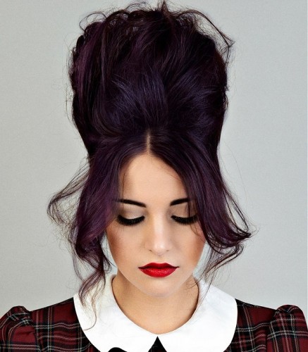 High Updo Beehive Hairstyle