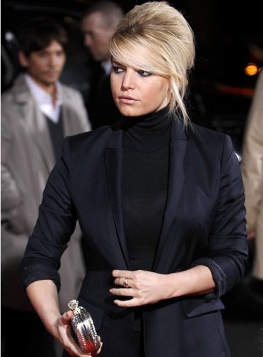 Jessica Simpson Bouffant Hairstyle