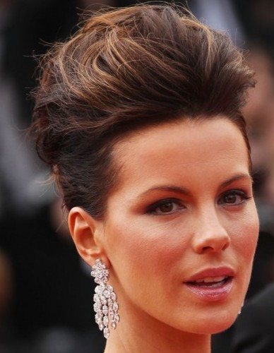 Kate Beckinsale Beehive Puff Hairstyle