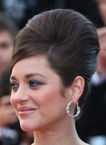 Marion Cotillard with Retro Beehive