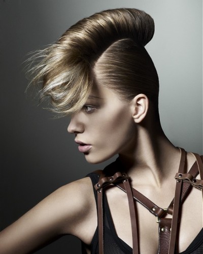 Mohawk Blonde Hairstyle