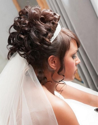 Prom Curly Updo Hairstyle