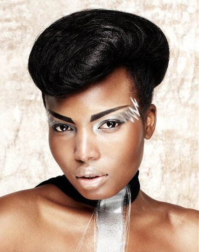 Puff Black Hairstyle