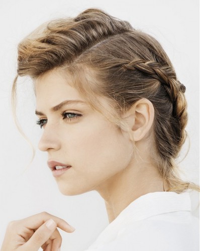 Punk Braid Hairstyle