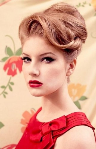 Retro Beehive Hairstyle