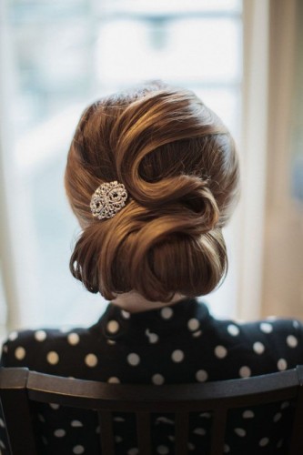 Retro Updo Hairstyle