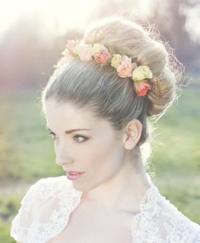 Round Bun With Flowers