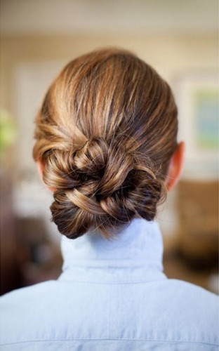 Stylish Updo For Girls