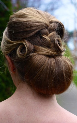 Updo Hairstyle For Bridal