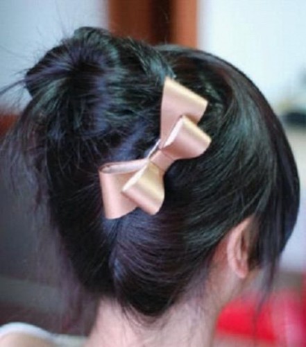 Updo Ribbon Hairstyle