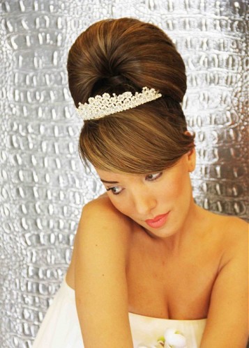 Updo Tiara Hairstyle