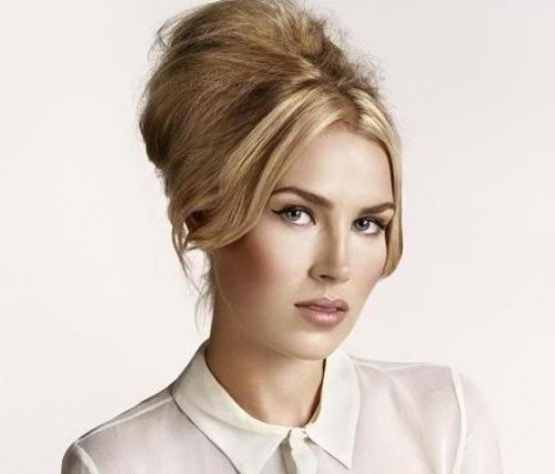 Vintage Beehive Hairstyle