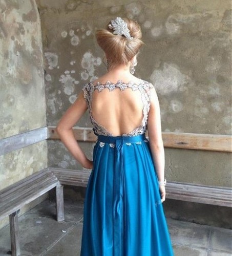 Vintage Prom Hairstyle