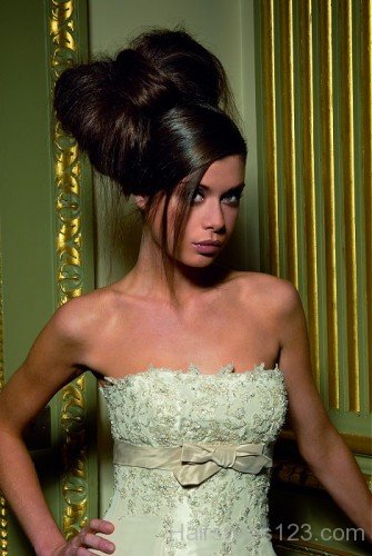 Beehive Bow Hairstyle