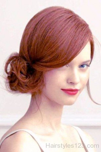 Beehive Small Updo Hairstyle