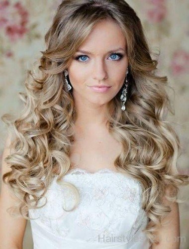 Blonde Loose Curls