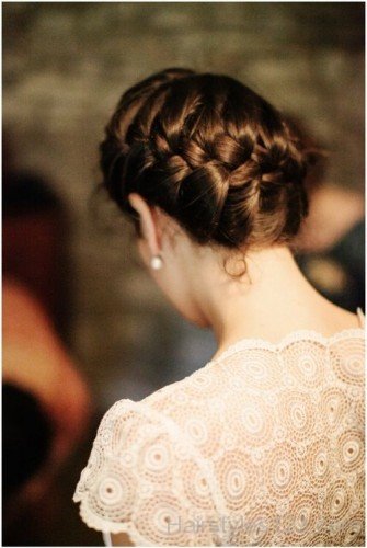Braid Updo For Party