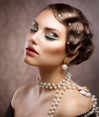 Finger Wave Hairstyle For Party
